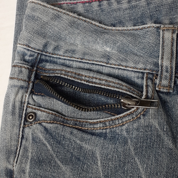 DKNY Jeans Women's Sz 6 Zippered Pockets Straight Leg - Picture 15 of 16